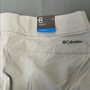 Columbia Light Gray Regular Fit Shorts